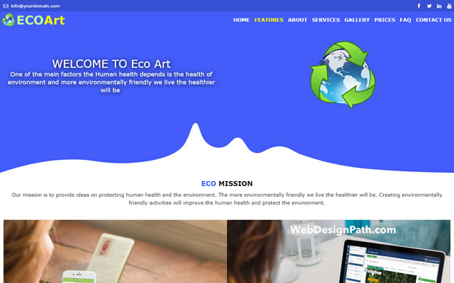 Drip Website Template