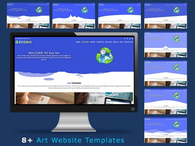 Joomla 4 & 3 Modèle Pack - Eco Art