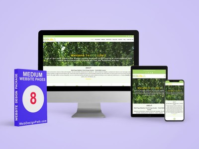 Website Design Mediumpaket